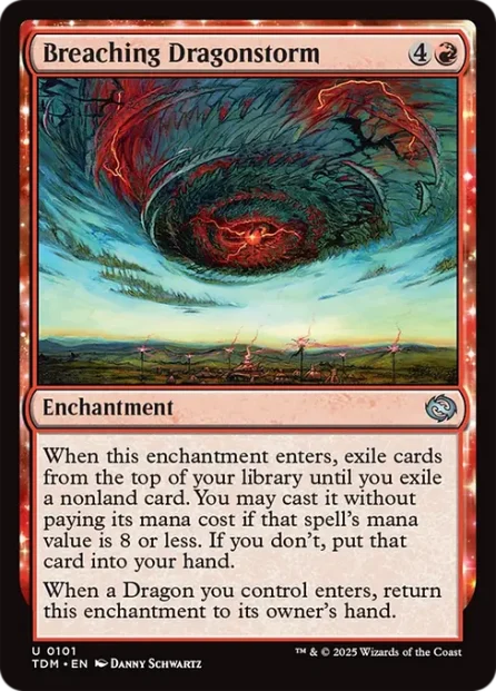 Breaching Dragonstorm, Tarkir: Dragonstorm — Magic: The Gathering card