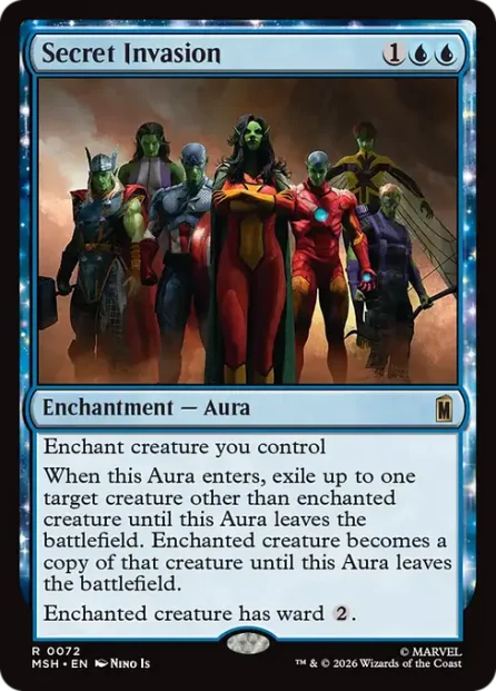 Secret Invasion, Marvel Super Heroes — Magic: The Gathering card