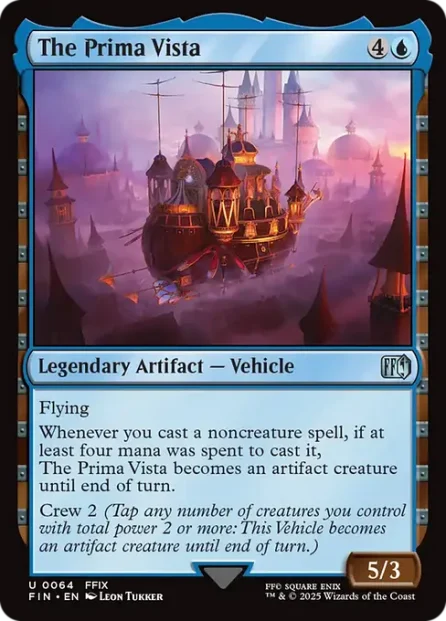 The Prima Vista, Final Fantasy — Magic: The Gathering card