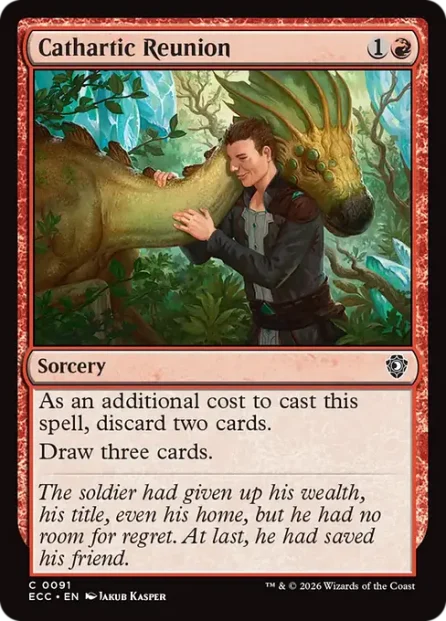 Cathartic Reunion, Lorwyn Eclipsed Commander — Magic: The Gathering card