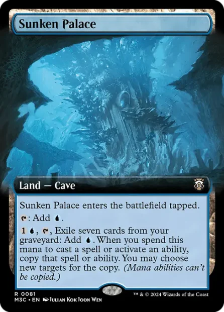 Sunken Palace, Modern Horizons 3 Commander — Magic: The Gathering card