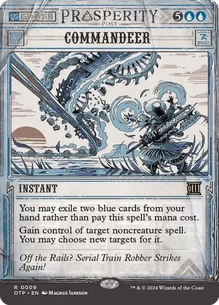 Commandeer, Breaking News — Magic: The Gathering card