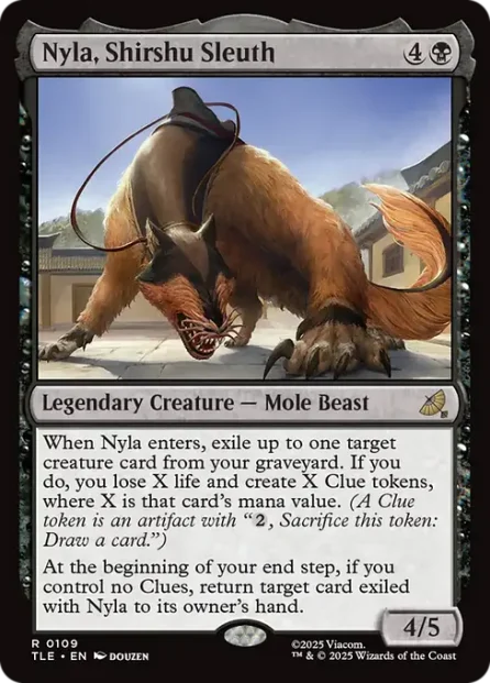 Nyla, Shirshu Sleuth, Avatar: The Last Airbender Eternal — Magic: The Gathering card