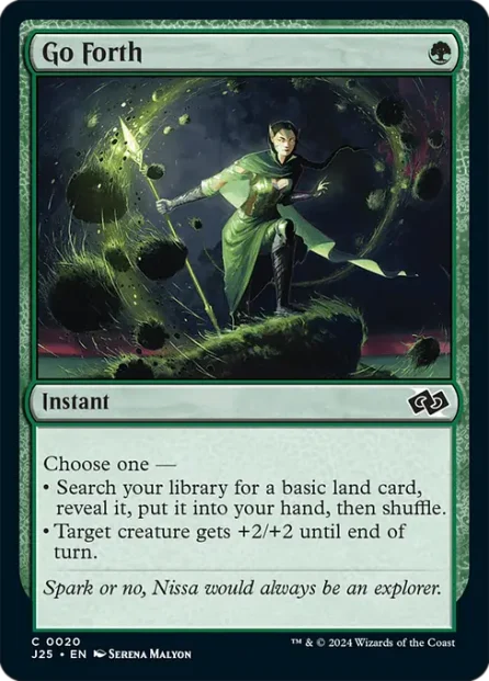 Go Forth, Foundations Jumpstart — Magic: The Gathering card