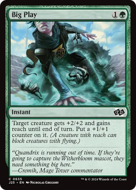 Big Play, Foundations Jumpstart — Magic: The Gathering card