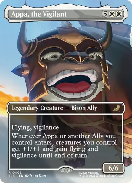 Appa, the Vigilant, Avatar: The Last Airbender Eternal — Magic: The Gathering card