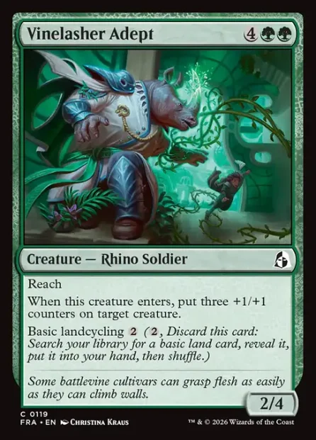 Vinelasher Adept, Reality Fracture — Magic: The Gathering card