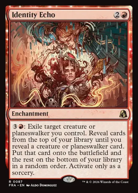 Identity Echo, Reality Fracture — Magic: The Gathering card