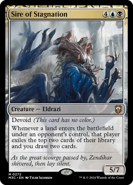 Sire of Stagnation, Modern Horizons 3 Commander — Magic: The Gathering card