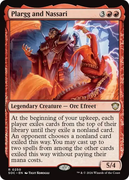 Plargg and Nassari, Secrets of Strixhaven Commander — Magic: The Gathering card