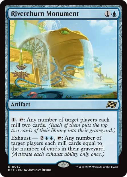 Riverchurn Monument, Aetherdrift — Magic: The Gathering card