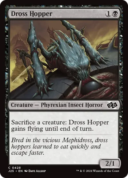 Dross Hopper, Foundations Jumpstart — Magic: The Gathering card