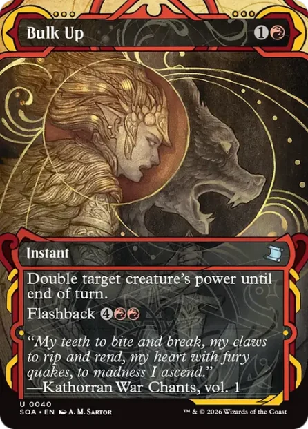 Bulk Up, Secrets of Strixhaven Mystical Archive — Magic: The Gathering card