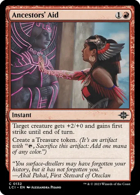 Ancestors' Aid, The Lost Caverns of Ixalan — Magic: The Gathering card