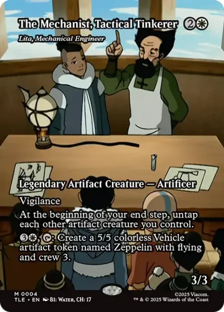 Lita, Mechanical Engineer, Avatar: The Last Airbender Eternal — Magic: The Gathering card