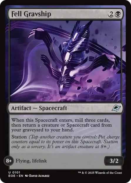 Fell Gravship, Edge of Eternities — Magic: The Gathering card