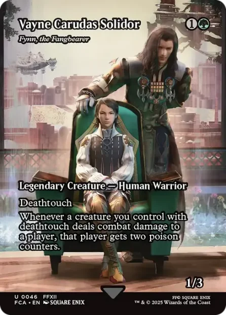 Fynn, the Fangbearer, Final Fantasy: Through the Ages — Magic: The Gathering card