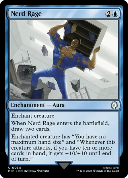 Nerd Rage, Fallout — Magic: The Gathering card