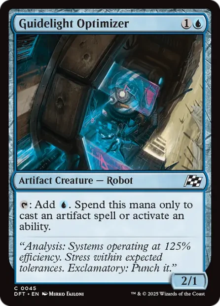 Guidelight Optimizer, Aetherdrift — Magic: The Gathering card