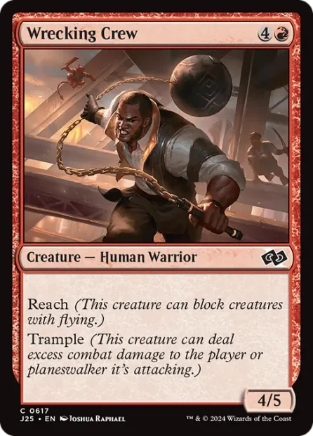Wrecking Crew, Foundations Jumpstart — Magic: The Gathering card