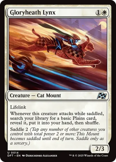 Gloryheath Lynx, Aetherdrift — Magic: The Gathering card