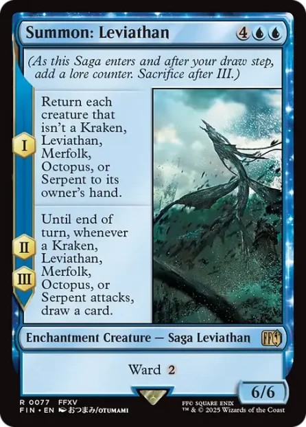 Summon: Leviathan, Final Fantasy — Magic: The Gathering card