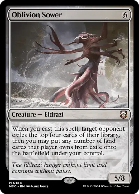 Oblivion Sower, Modern Horizons 3 Commander — Magic: The Gathering card