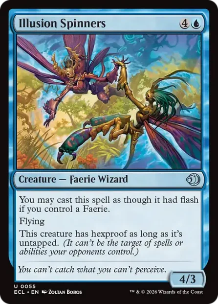 Illusion Spinners, Lorwyn Eclipsed — Magic: The Gathering card