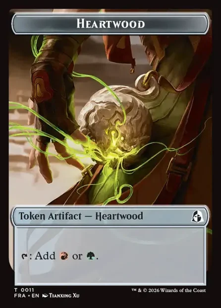 Heartwood, Reality Fracture Tokens — Magic: The Gathering card