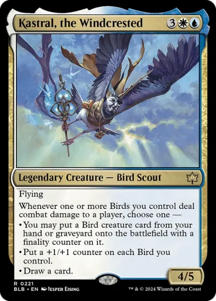 Kastral, the Windcrested, Bloomburrow — Magic: The Gathering card