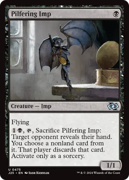 Pilfering Imp, Foundations Jumpstart — Magic: The Gathering card