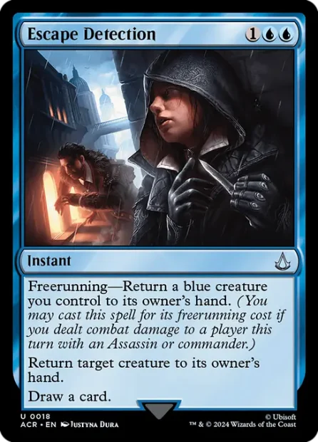 Escape Detection, Assassin's Creed — Magic: The Gathering card