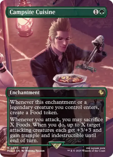 Campsite Cuisine, Final Fantasy Commander — Magic: The Gathering card