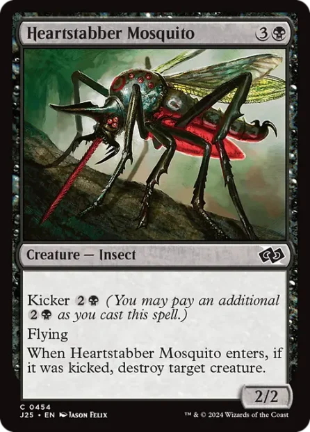 Heartstabber Mosquito, Foundations Jumpstart — Magic: The Gathering card