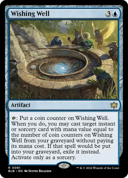 Wishing Well, Bloomburrow — Magic: The Gathering card