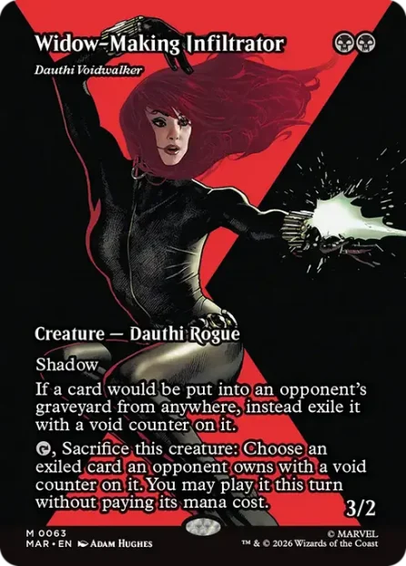 Dauthi Voidwalker, Marvel Universe — Magic: The Gathering card