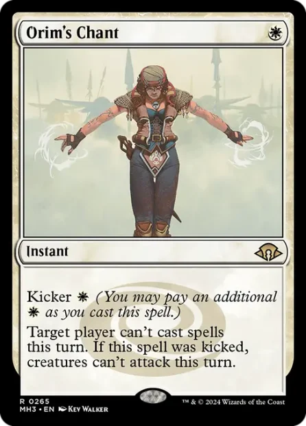 Orim's Chant, Modern Horizons 3 — Magic: The Gathering card