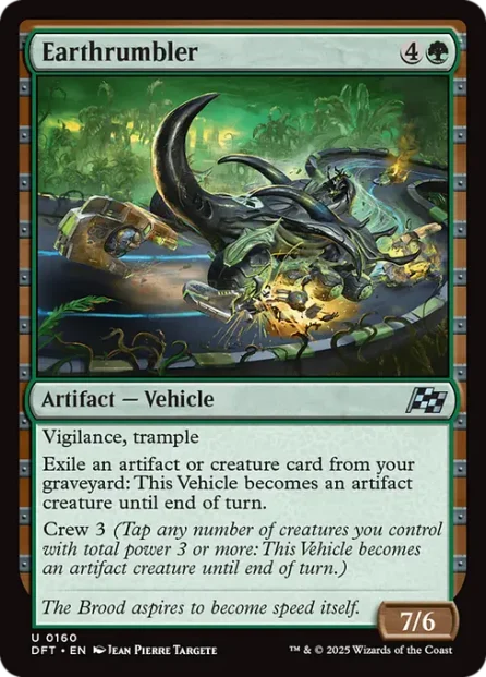 Earthrumbler, Aetherdrift — Magic: The Gathering card