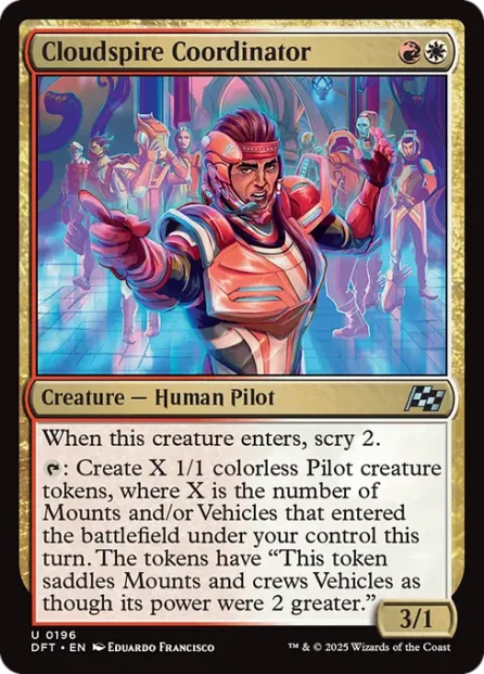 Cloudspire Coordinator, Aetherdrift — Magic: The Gathering card