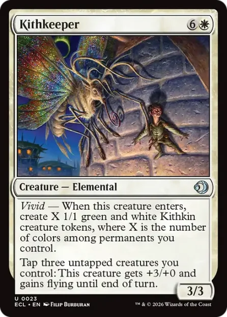 Kithkeeper, Lorwyn Eclipsed — Magic: The Gathering card