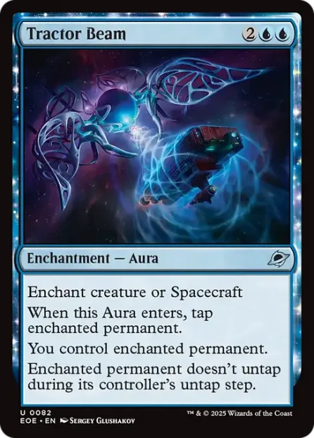 Tractor Beam, Edge of Eternities — Magic: The Gathering card