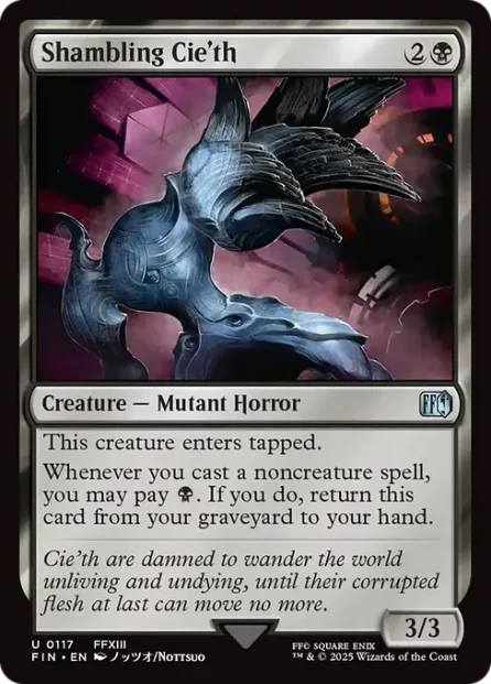 Shambling Cie'th, Final Fantasy — Magic: The Gathering card