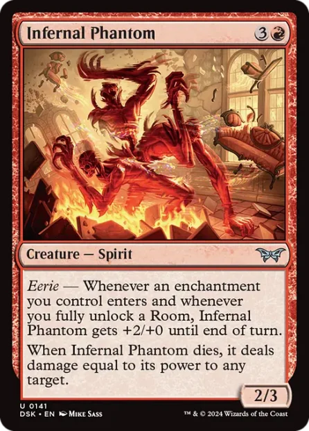 Infernal Phantom, Duskmourn: House of Horror — Magic: The Gathering card