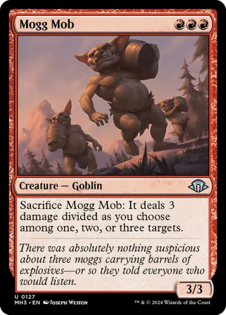 Mogg Mob, Modern Horizons 3 — Magic: The Gathering card