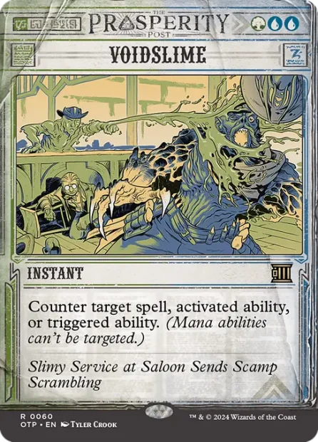 Voidslime, Breaking News — Magic: The Gathering card