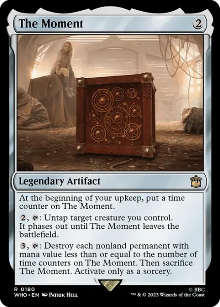 The Moment, Doctor Who — Magic: The Gathering card