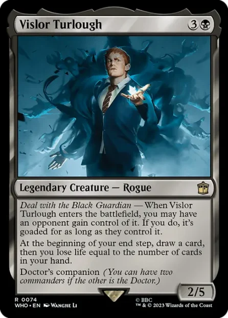 Vislor Turlough, Doctor Who — Magic: The Gathering card