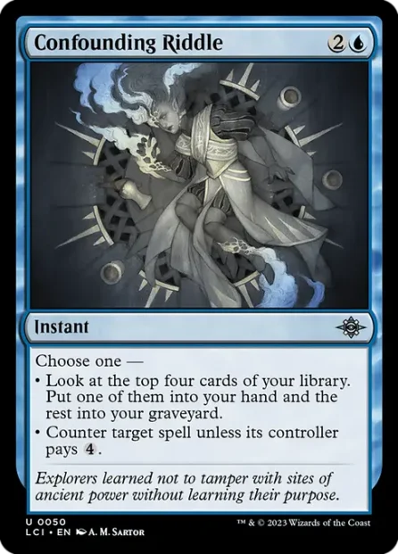 Confounding Riddle, The Lost Caverns of Ixalan — Magic: The Gathering card