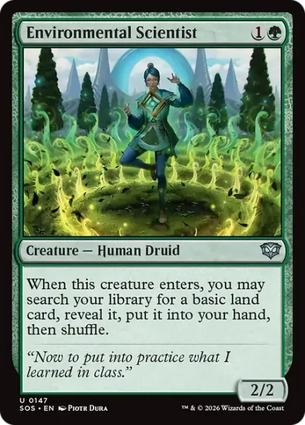 Environmental Scientist, Secrets of Strixhaven — Magic: The Gathering card