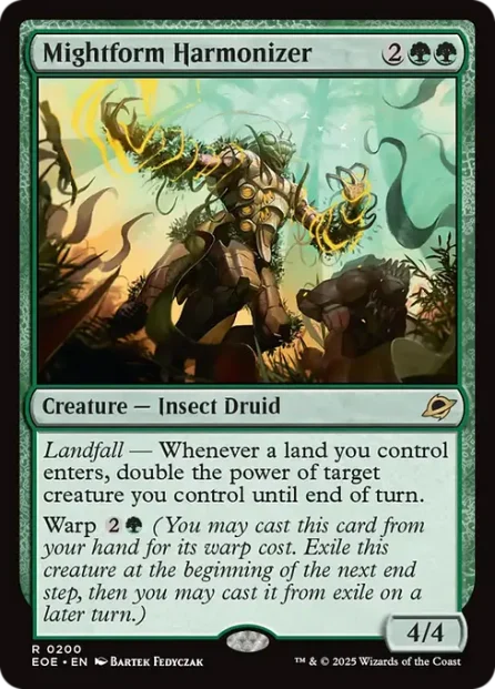 Mightform Harmonizer, Edge of Eternities — Magic: The Gathering card